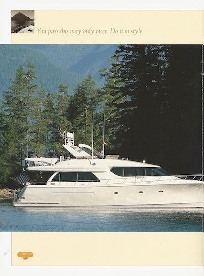 West Bay SonShip 68 Motor Yacht Brochure