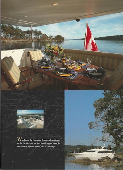 West Bay SonShip 78 Motor Yacht Brochure