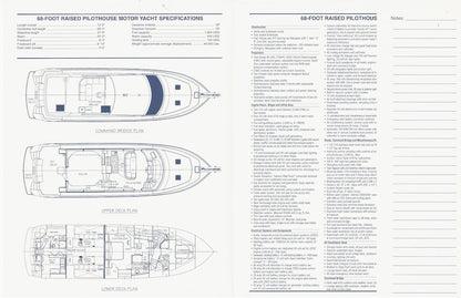 West Bay SonShip 68 Motor Yacht Specification Brochure