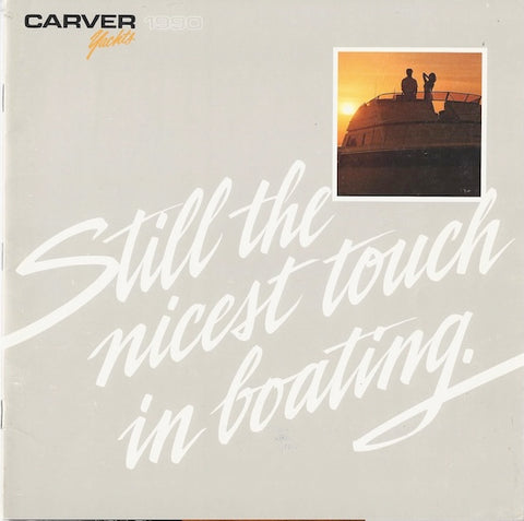 Carver 1990 Oversize Brochure