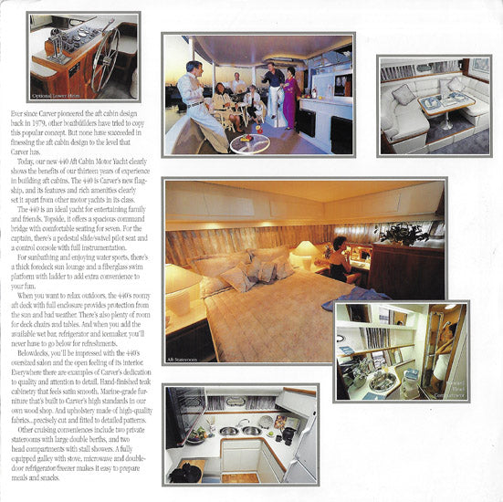 Carver 440 Motor Yacht Brochure