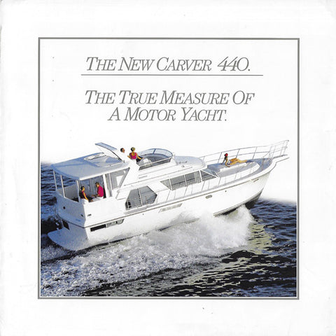 Carver 440 Motor Yacht Brochure