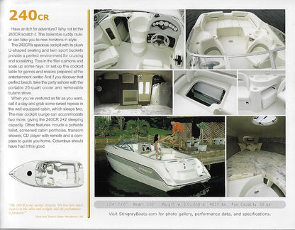 Stingray 2003 Brochure