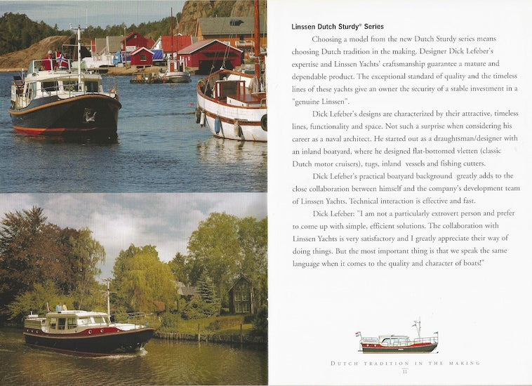 Linssen 2002 Dutch Sturdy Brochure