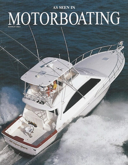 Ocean 52 Super Sport Motorboating Magazine Reprint Brochure