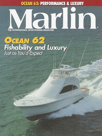 Ocean 62 Super Sport Marlin Magazine Reprint Brochure