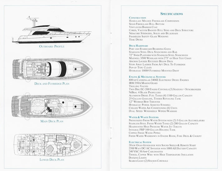 McKinna 65 Pilothouse Motoryacht Mini Brochure