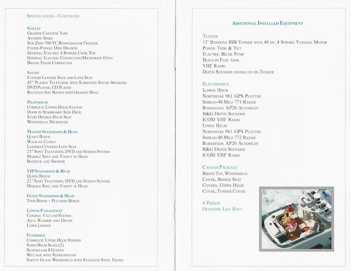 McKinna 65 Pilothouse Motoryacht Mini Brochure