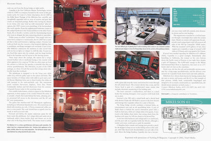 Mikelson 61 Pilothouse Yachtfisher Yachting Magazine Reprint Brochure