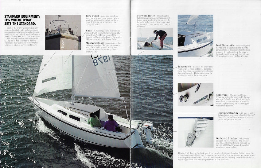 O'Day 1981 Cruisers Brochure
