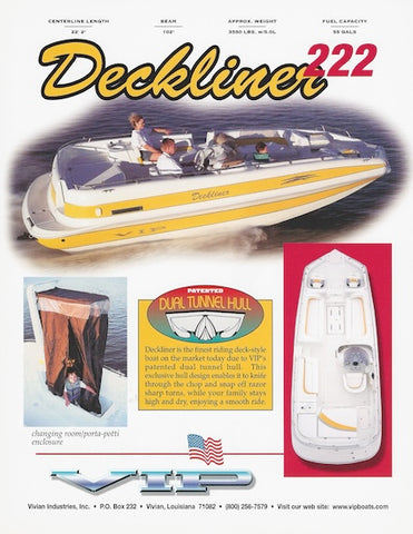 VIP Deckliner 213 & 222 Brochure