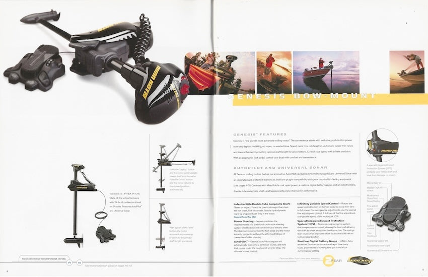 Minn Kota 2003 Trolling Motors Brochure