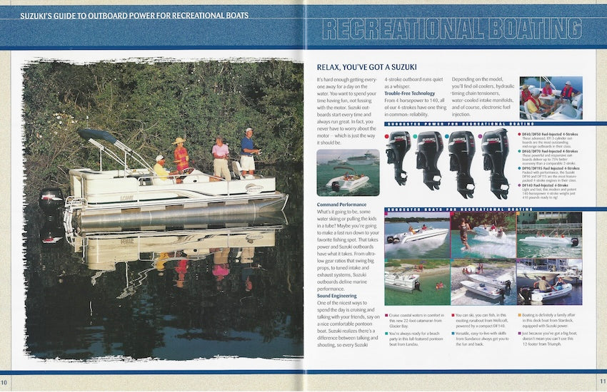 Suzuki 2003 Outboard Brochure