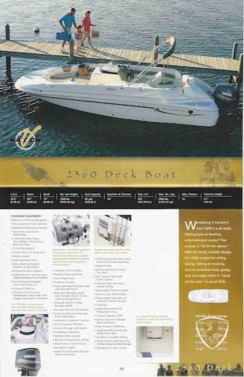 Century 2003 Brochure