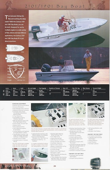Century 2003 Brochure