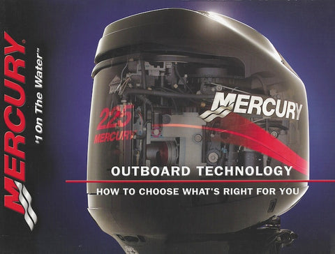 Mercury 2003 Outboard Technology Brochure