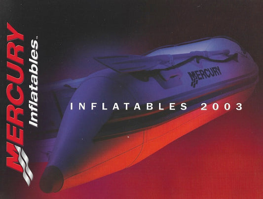 Mercury 2003 inflatable Brochure