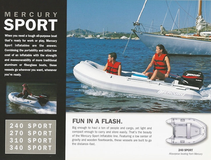 Mercury 2003 inflatable Brochure