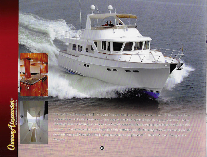 Ocean Alexander 2002 Brochure