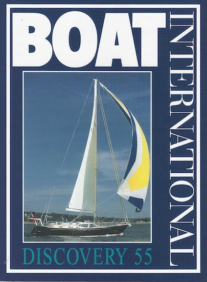 Discovery 55 Boat International Magazine Reprint Brochure