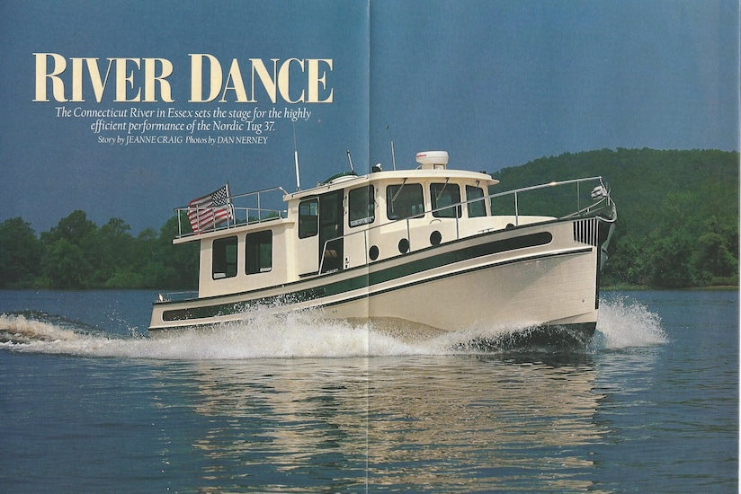 Nordic Tugs 37 Motorboating Magazine Reprint Brochure