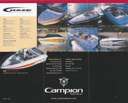 Campion 2003 Poster Brochure