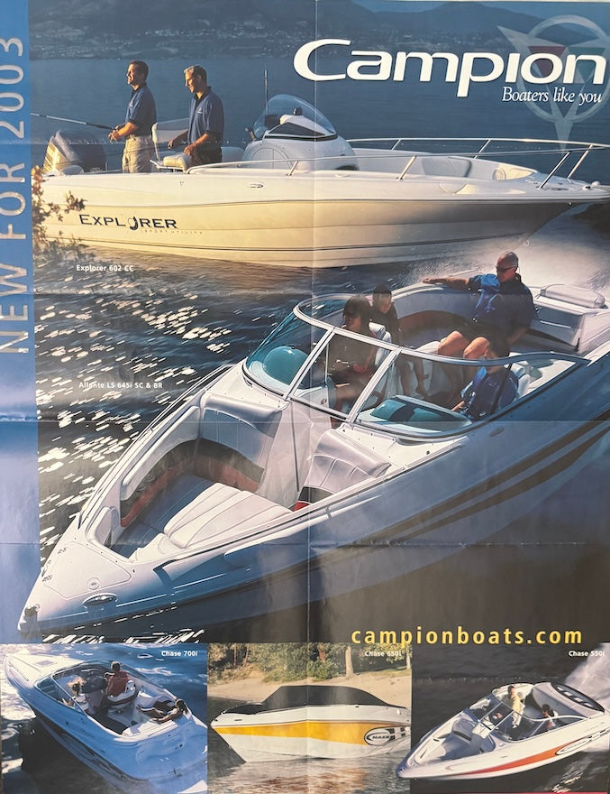 Campion 2003 Poster Brochure