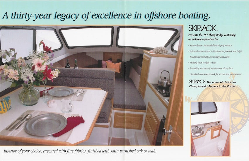 Skipjack 262 Flying Bridge Brochure