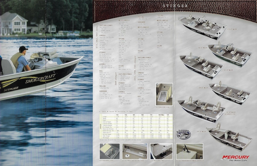 Smoker Craft 2002 Fishing Brochure