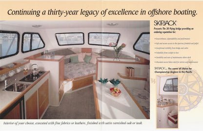 Skipjack 30 Flying Bridge Brochure