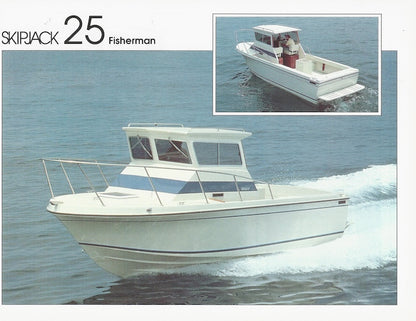 Skipjack 25 Fisherman Specification Brochure
