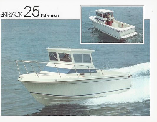 Skipjack 25 Fisherman Specification Brochure
