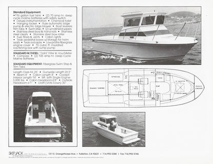 Skipjack 25 Fisherman Specification Brochure