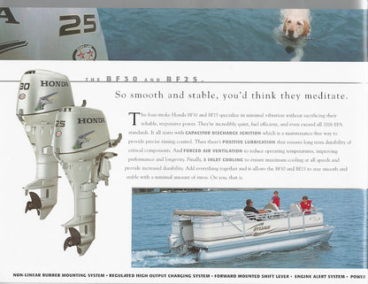 Honda 2003 Outboard Brochure