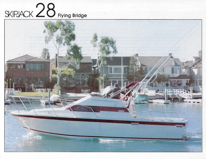 Skipjack 28 Flying Bridge Brochure