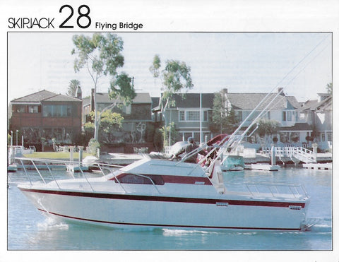 Skipjack 28 Flying Bridge Brochure