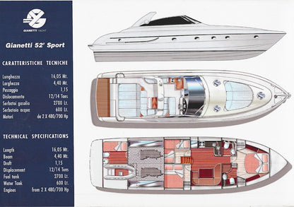 Gianetti 52 Sport Launch Brochure