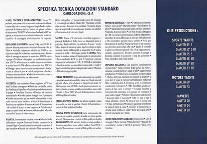 Gianetti 52 Sport Launch Brochure