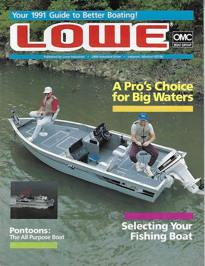 Lowe 1991 Brochure