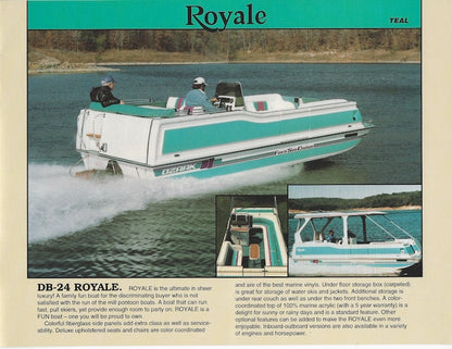 Ozark 1991 Deck Boat Brochure