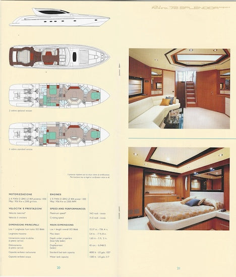 Riva 2003 Brochure