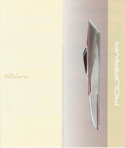 Riva 2003 Brochure