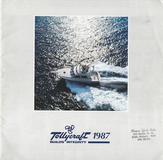 Tollycraft 1987 Brochure
