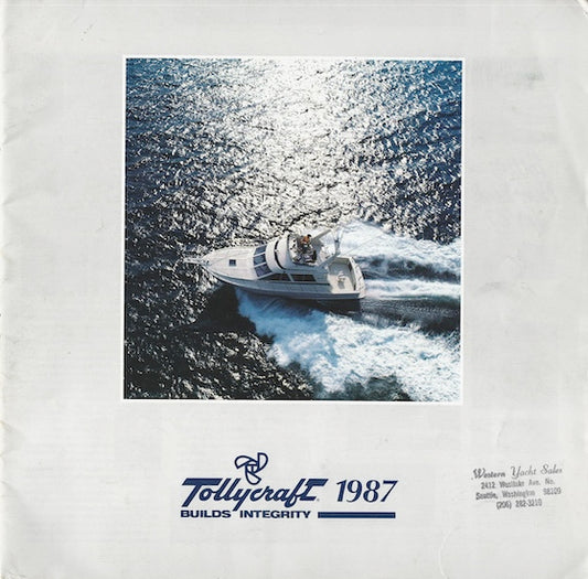 Tollycraft 1987 Brochure