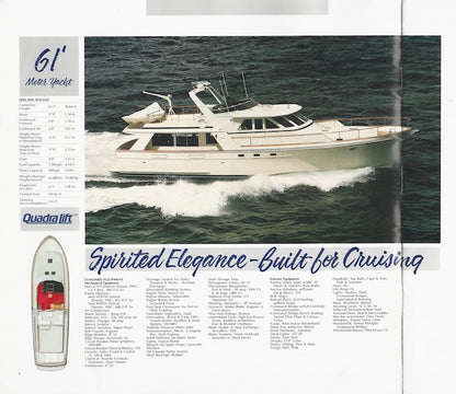 Tollycraft 1987 Brochure