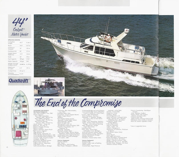 Tollycraft 1987 Brochure