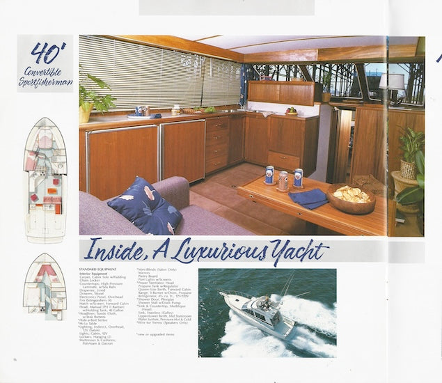 Tollycraft 1987 Brochure