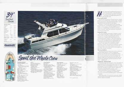 Tollycraft 1987 Brochure