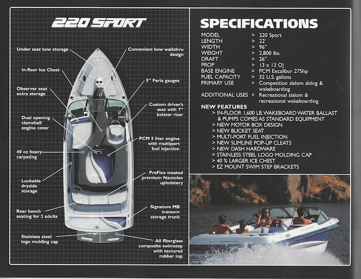 MB Sports 2003 Brochure