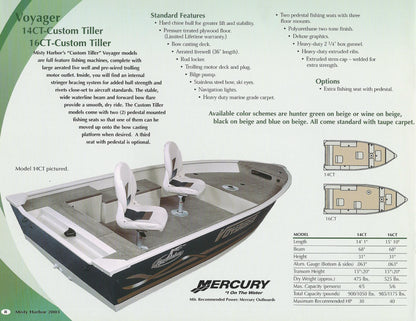 Misty Harbor 2003 Fishing Brochure